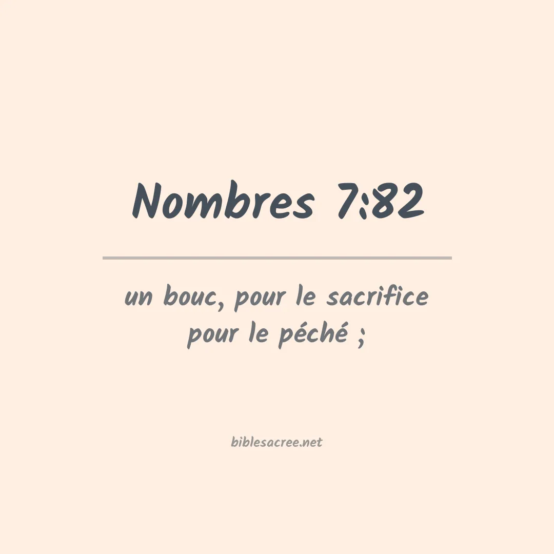 Nombres - 7:82