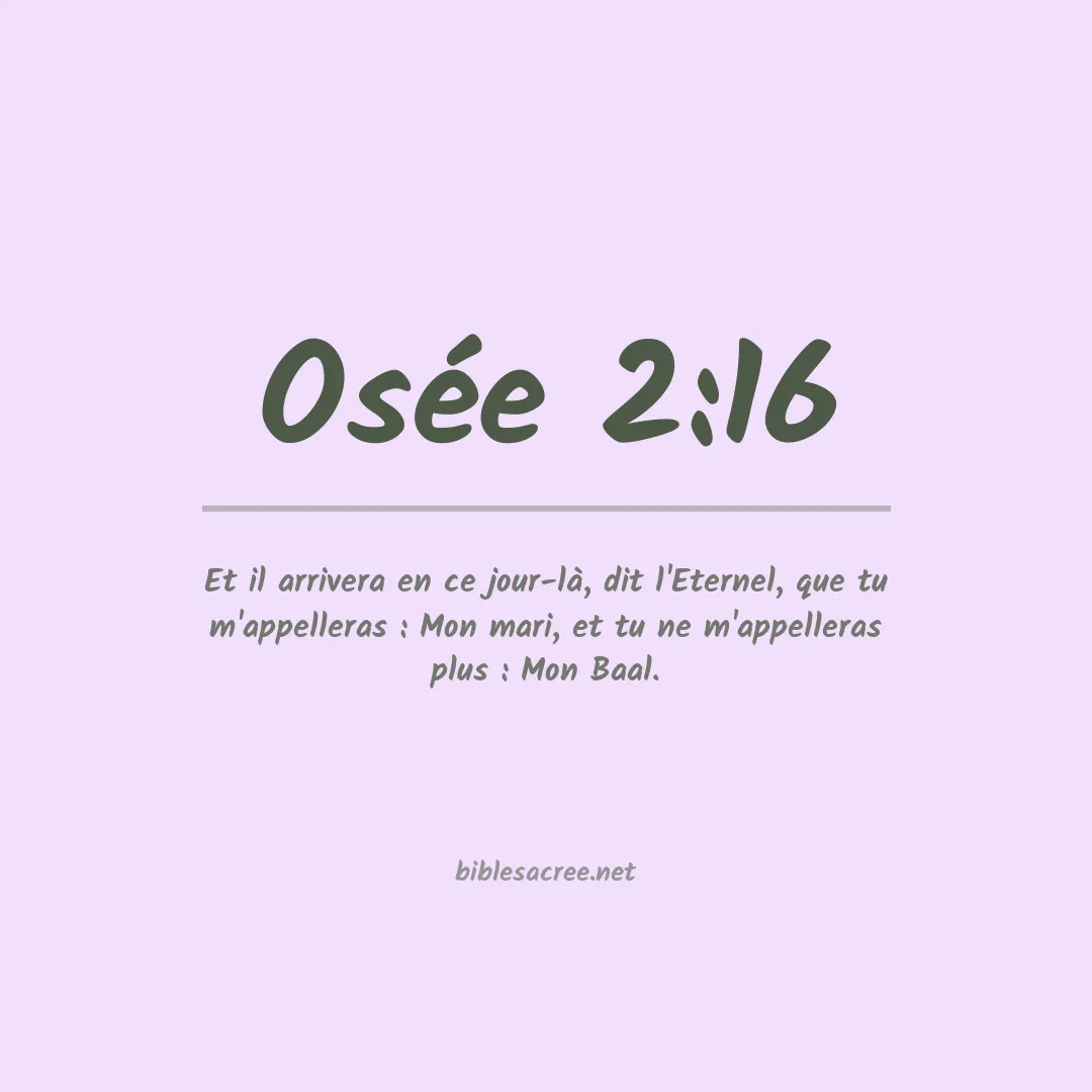 Osée - 2:16