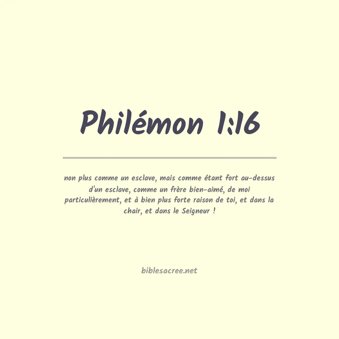 Philémon - 1:16