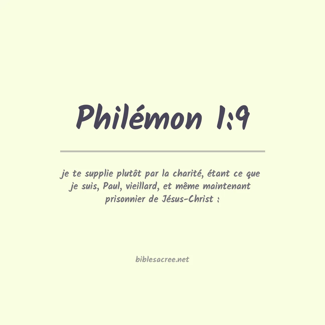 Philémon - 1:9