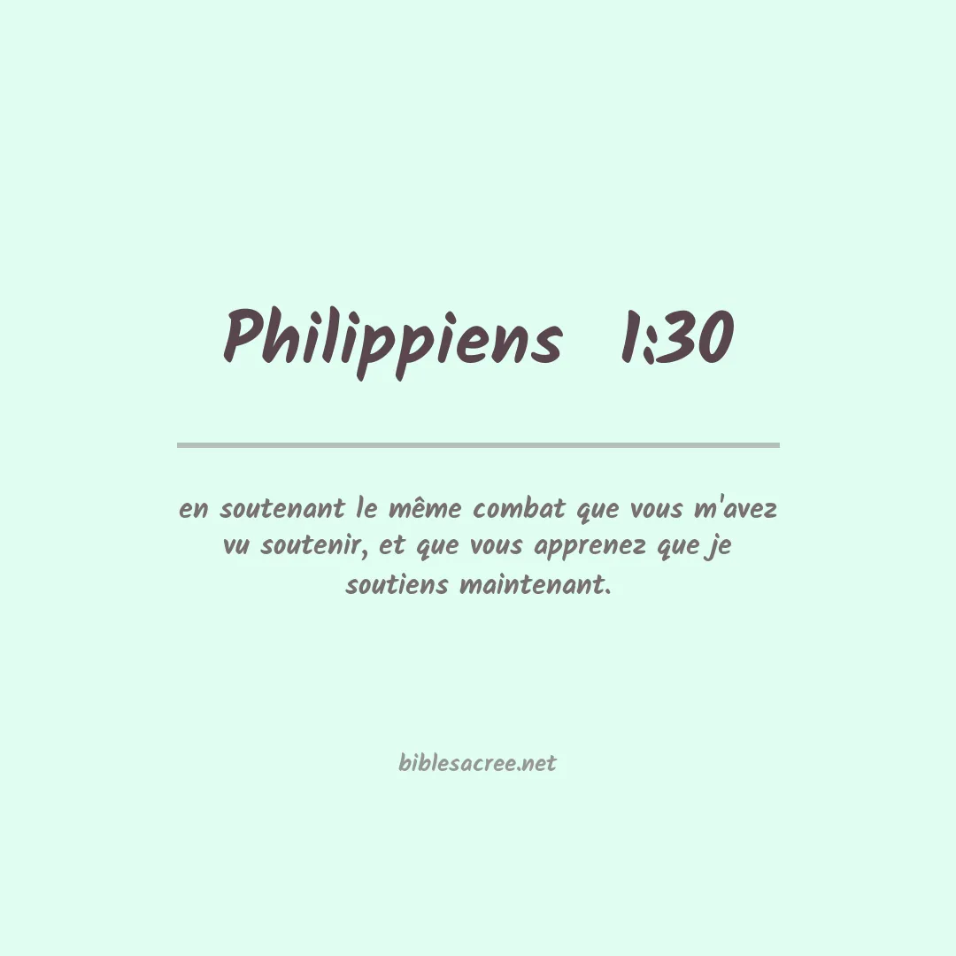 Philippiens  - 1:30