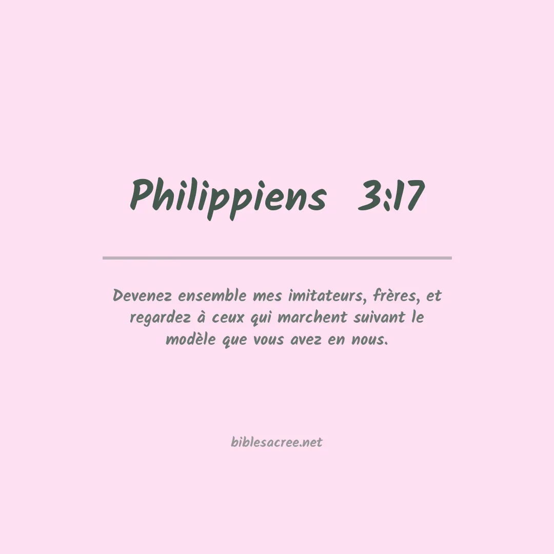 Philippiens - 3:17
