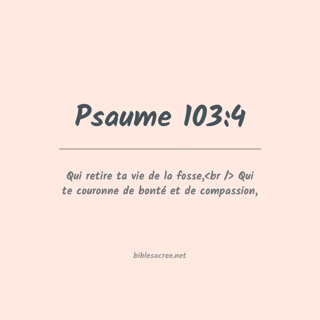 Psaume - 103:4