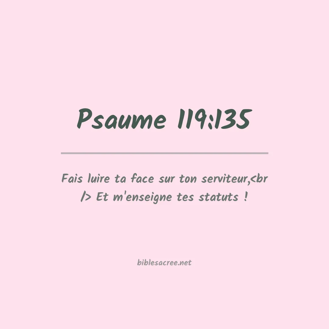 Psaume - 119:135