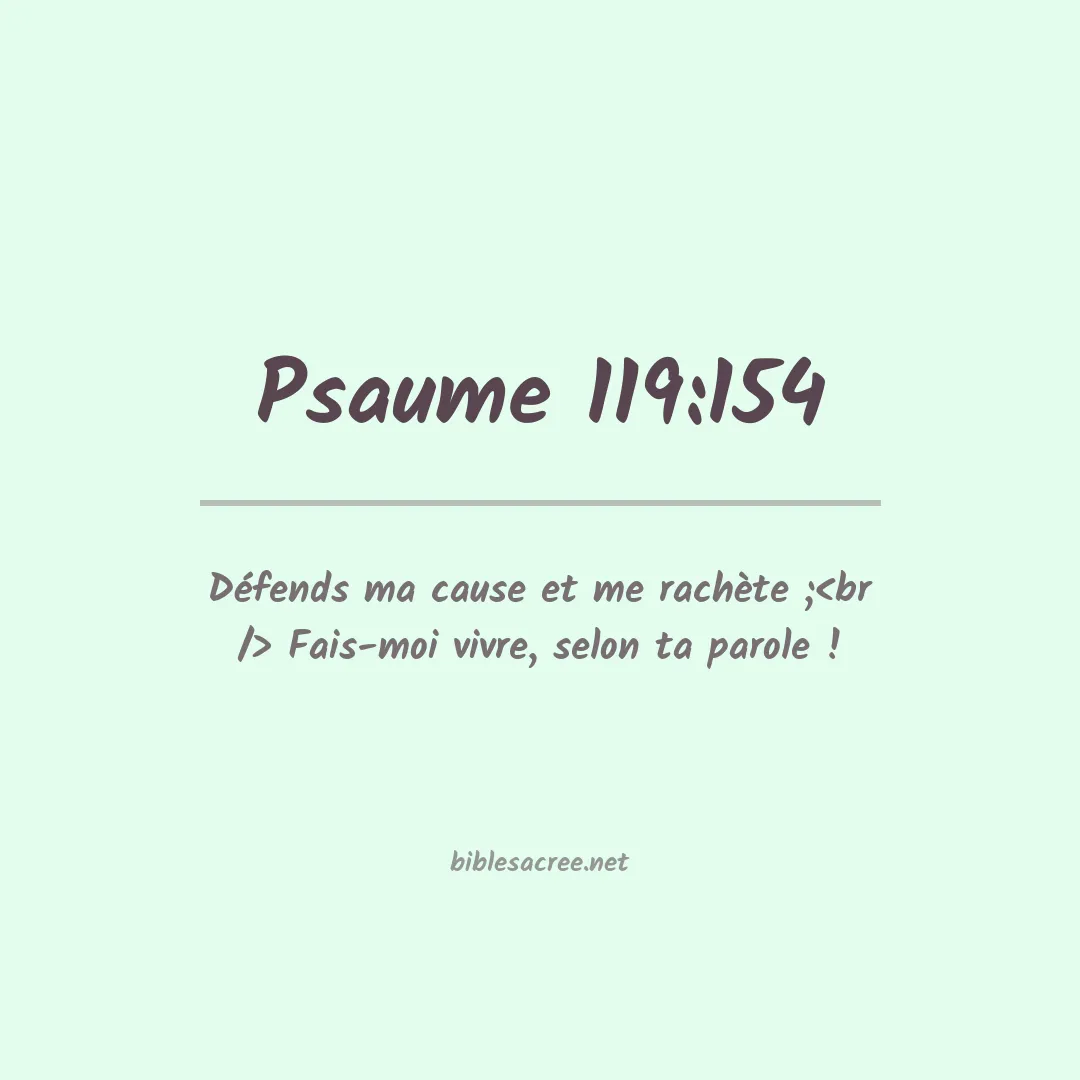Psaume - 119:154