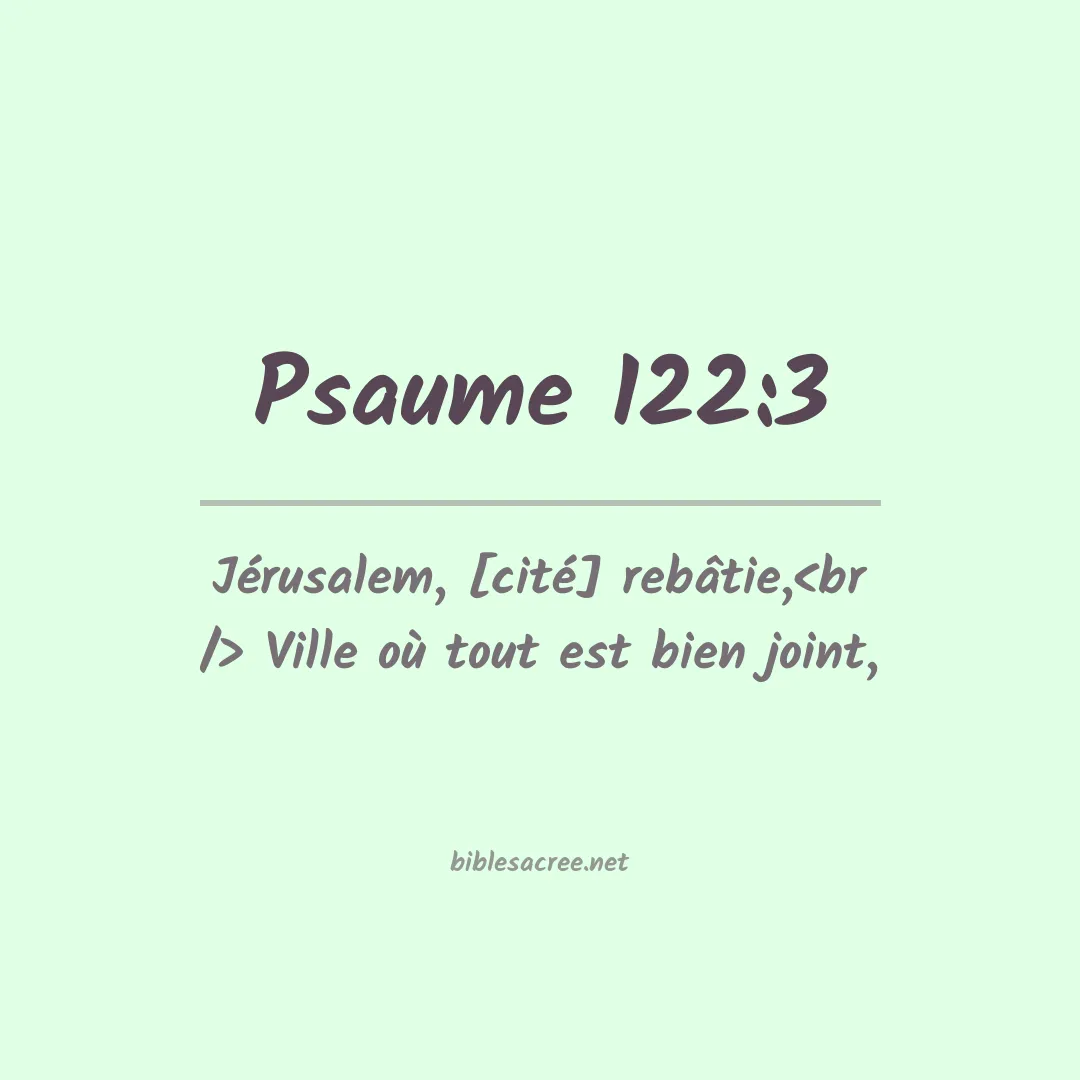 Psaume - 122:3