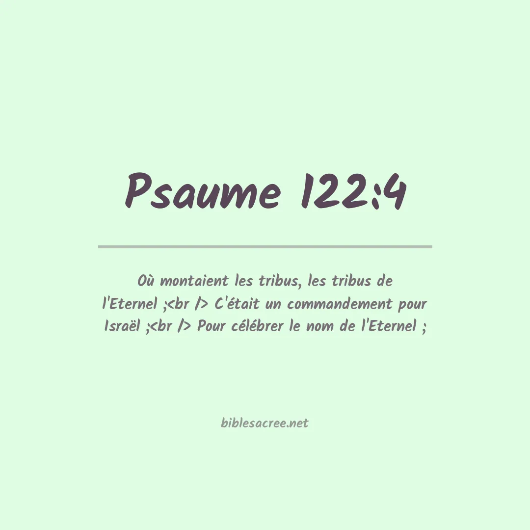 Psaume - 122:4