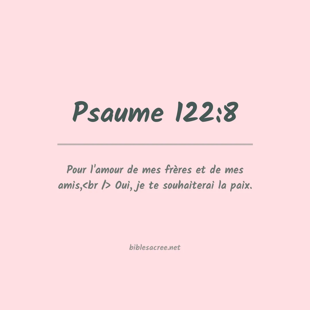 Psaume - 122:8