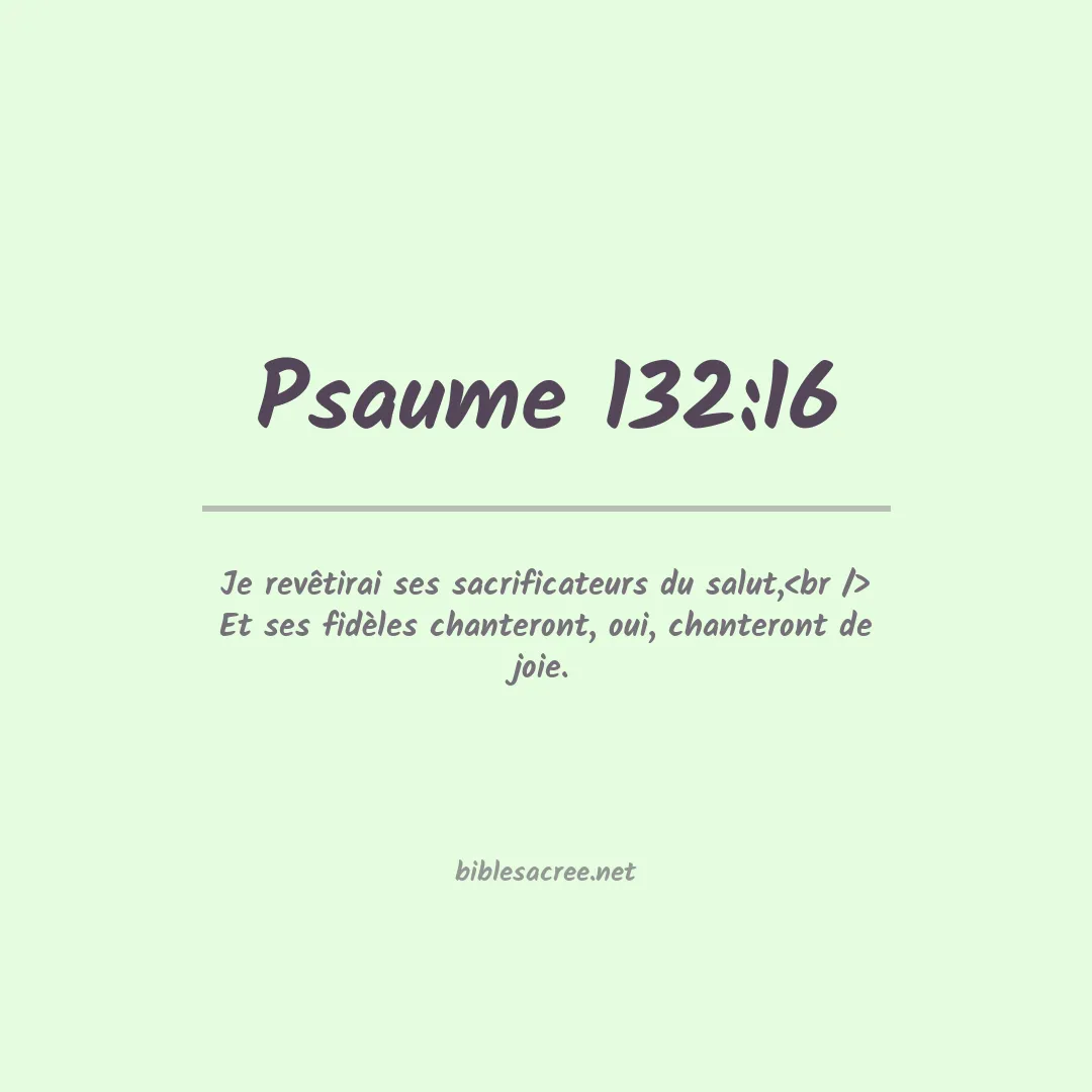 Psaume - 132:16