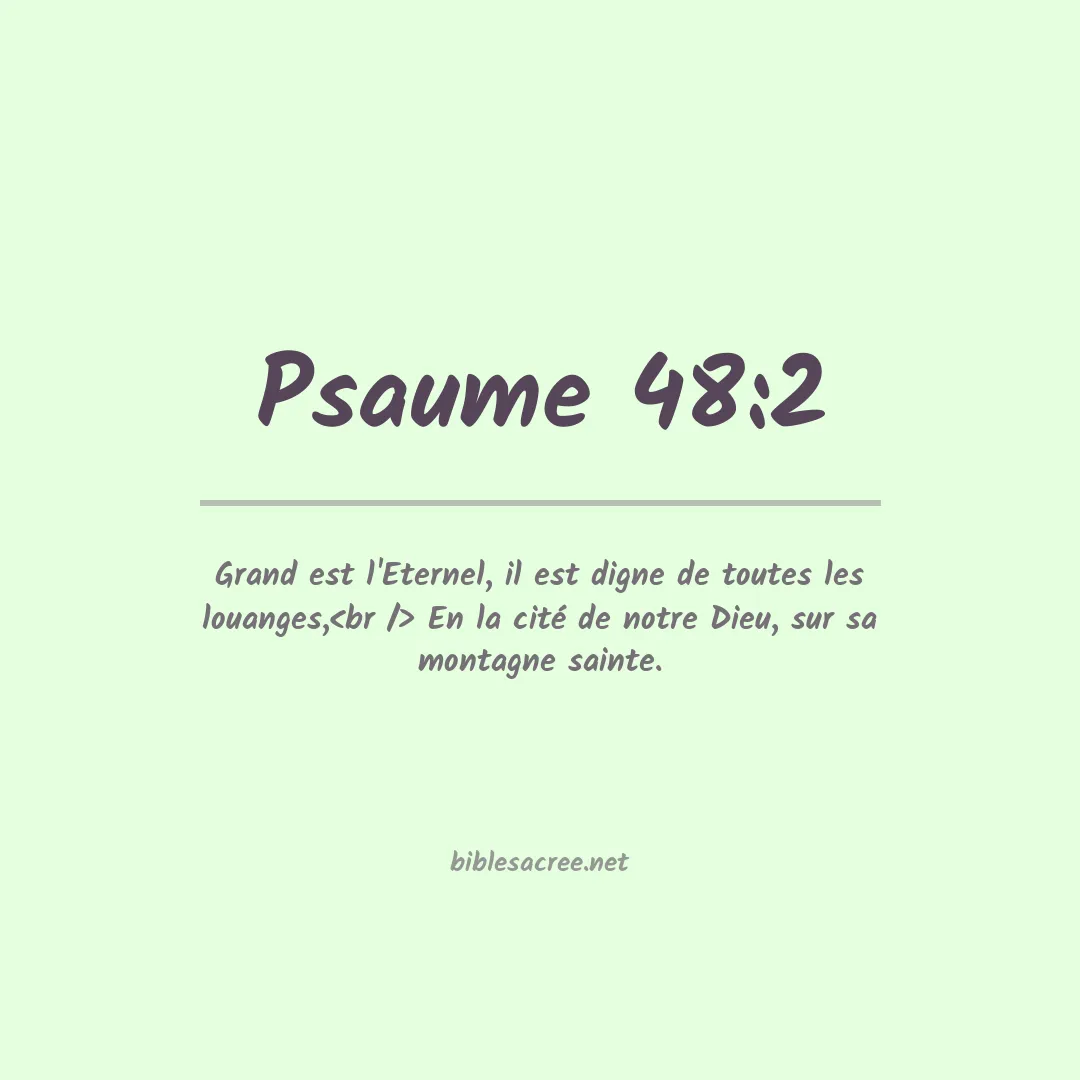 Psaume - 48:2