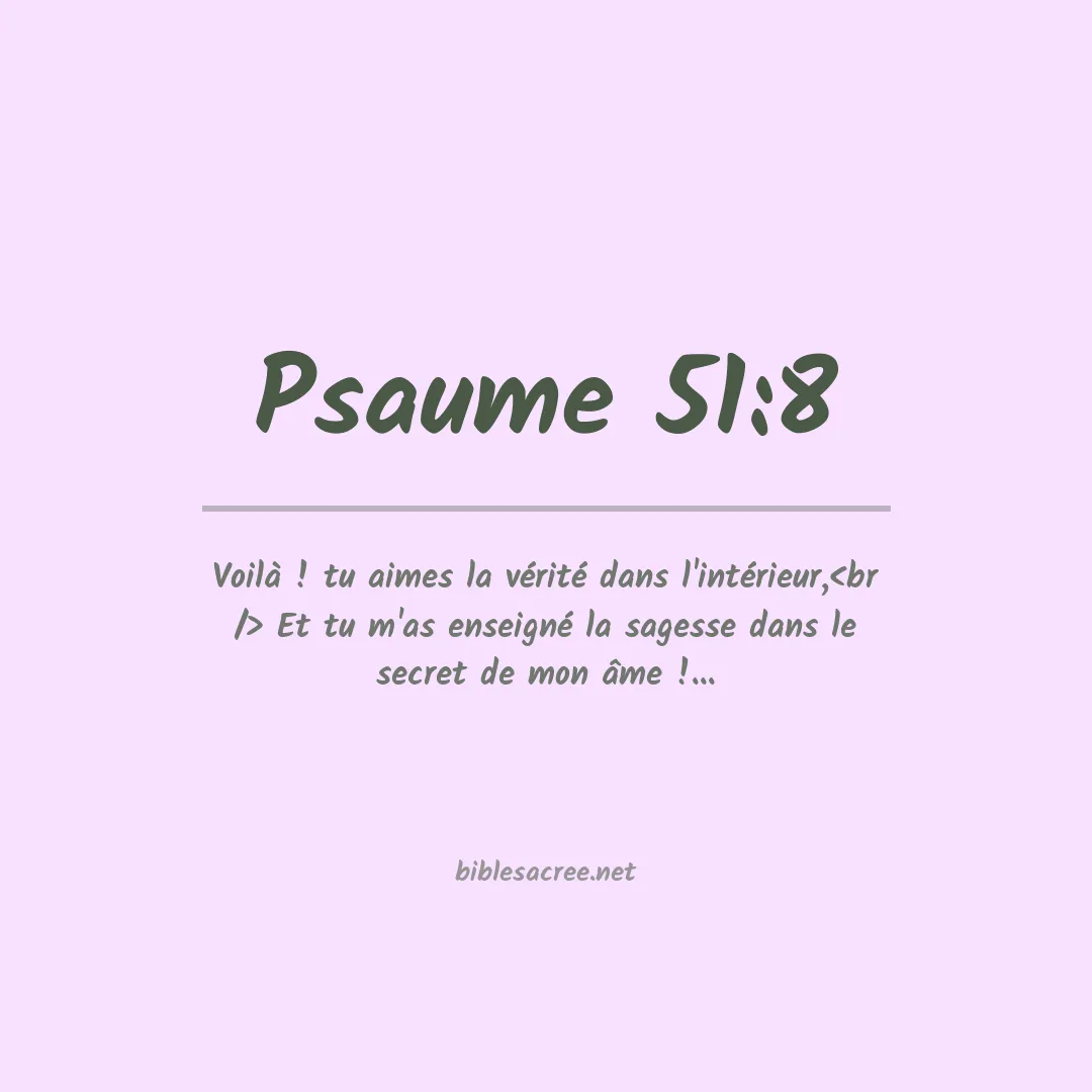 Psaume - 51:8