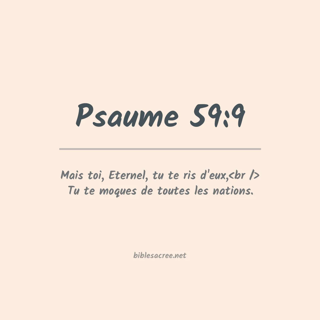 Psaume - 59:9