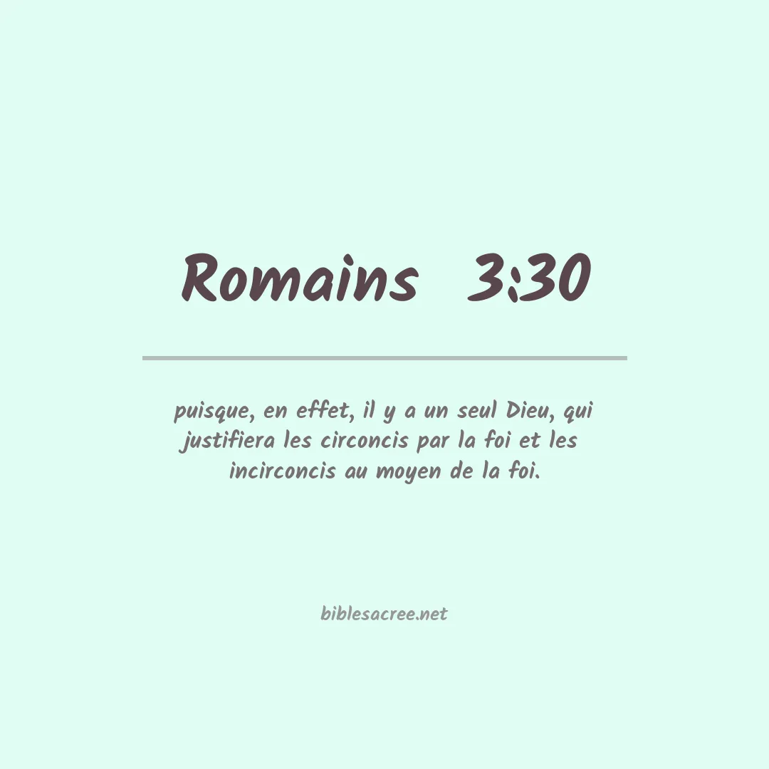 Romains  - 3:30