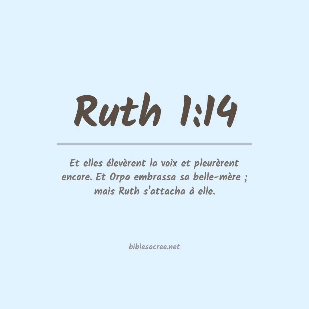 Ruth - 1:14