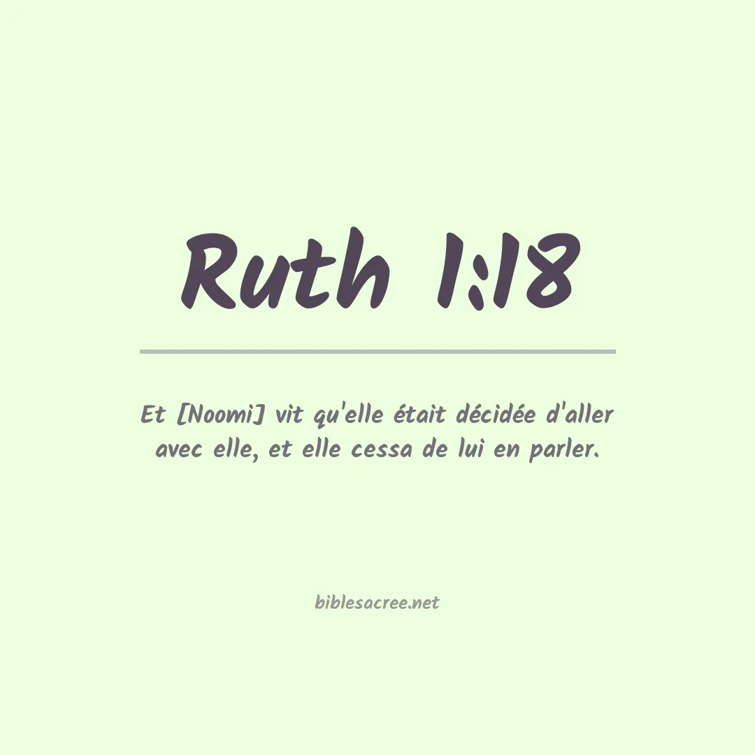Ruth - 1:18