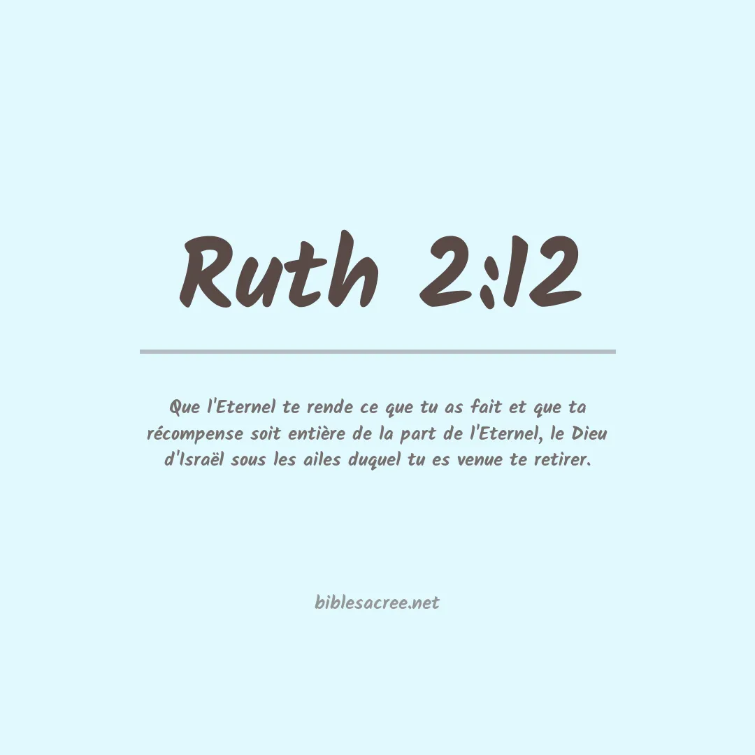 Ruth - 2:12