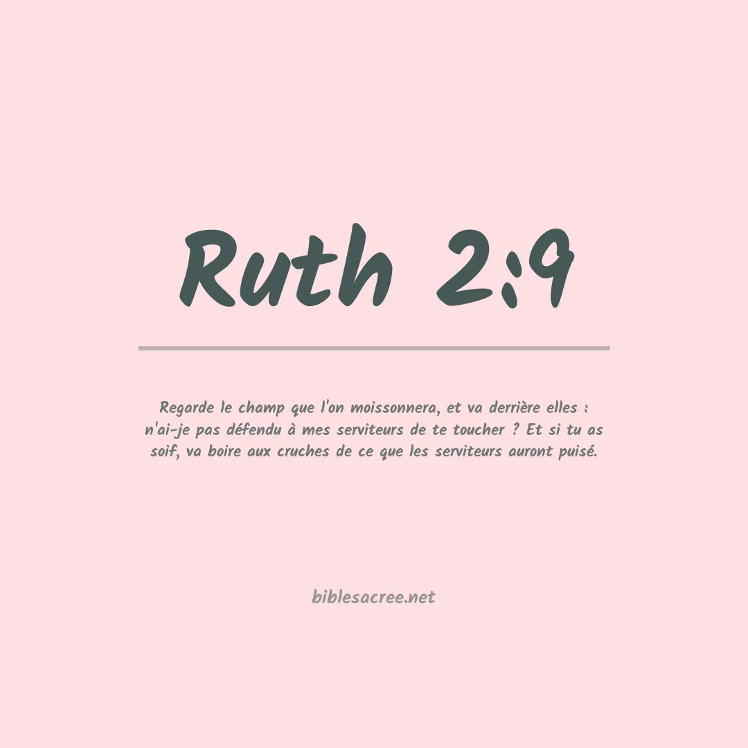 Ruth - 2:9