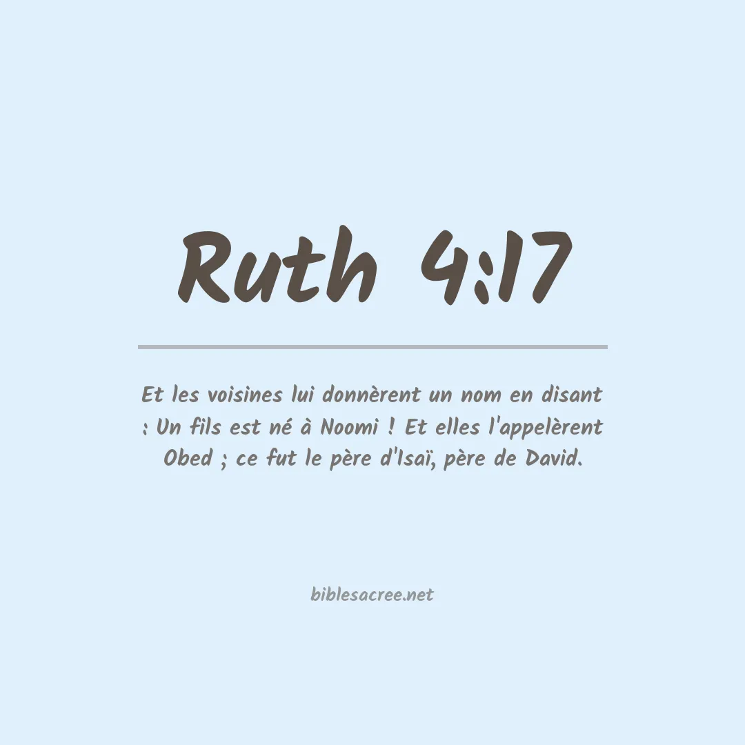 Ruth - 4:17