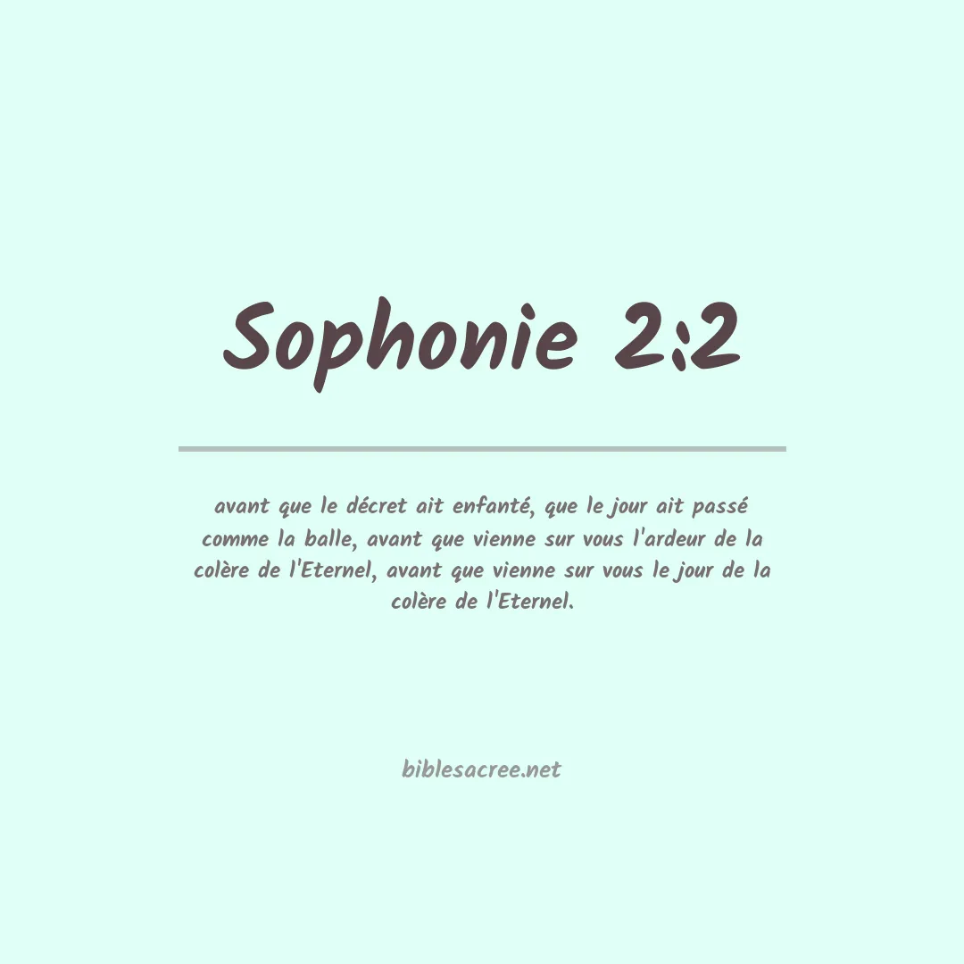 Sophonie - 2:2