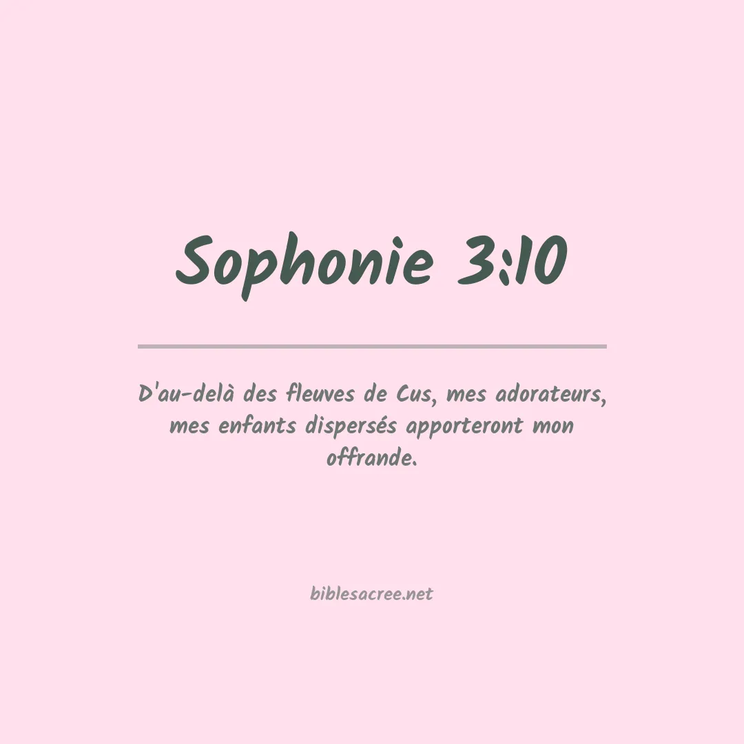 Sophonie - 3:10