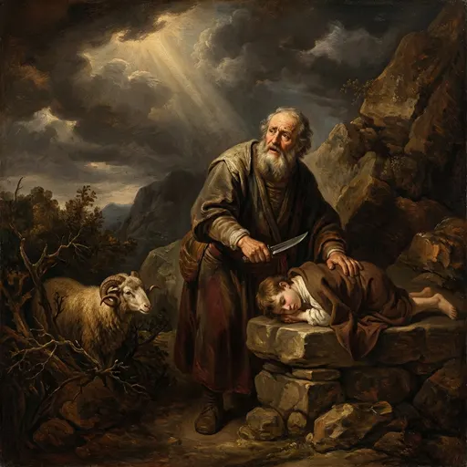 Abraham et Isaac