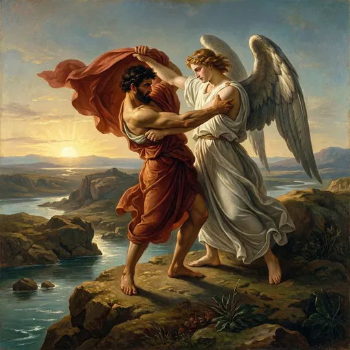 Jacob lutte avec Dieu