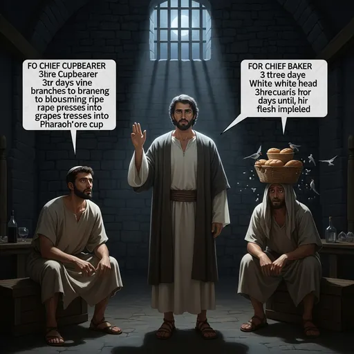 Joseph interprète les rêves en prison