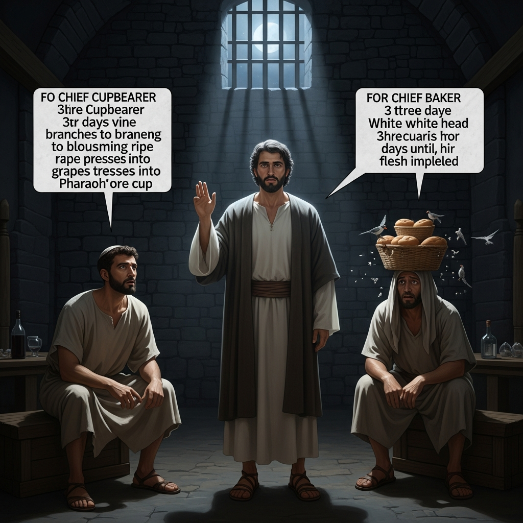 Joseph interprète les rêves en prison