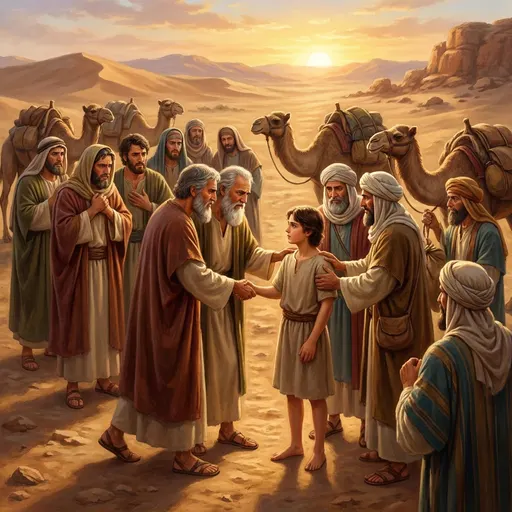 Joseph vendu en Égypte