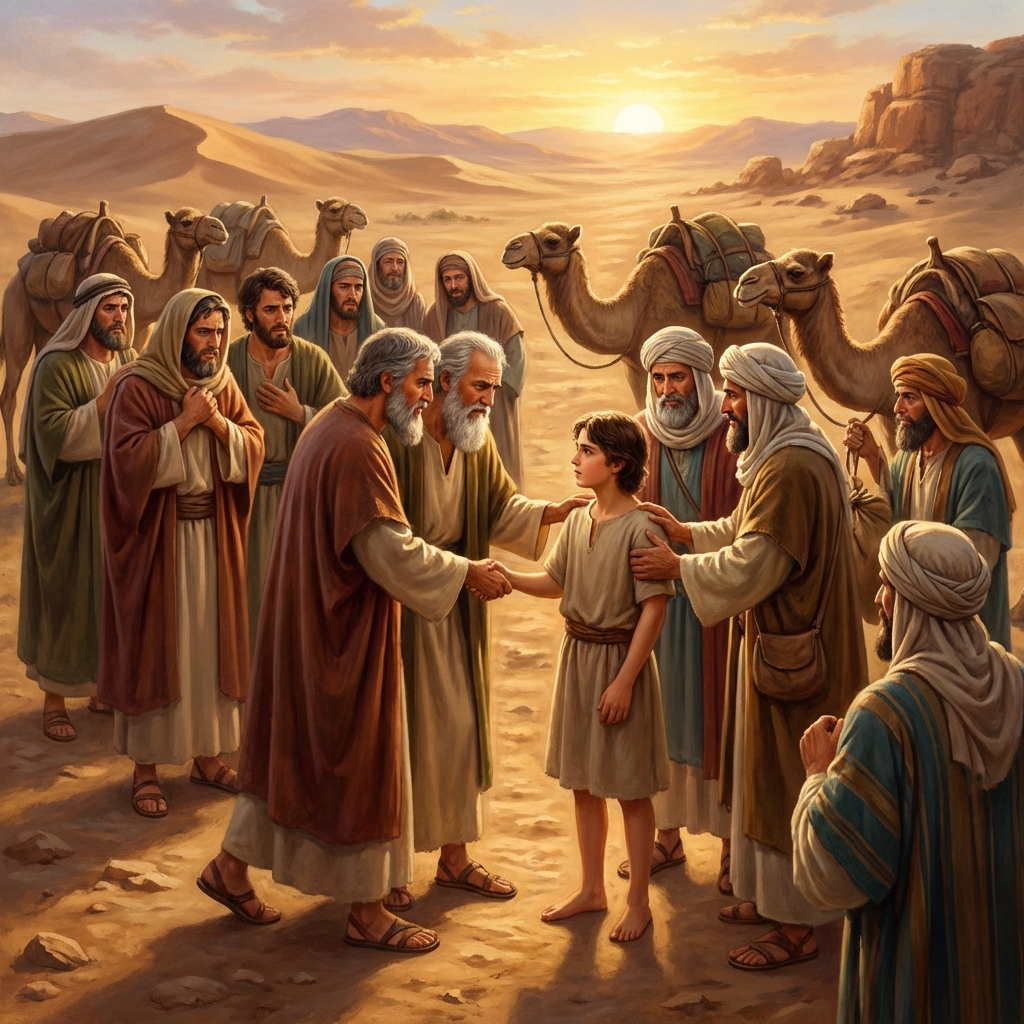 Joseph vendu en Égypte