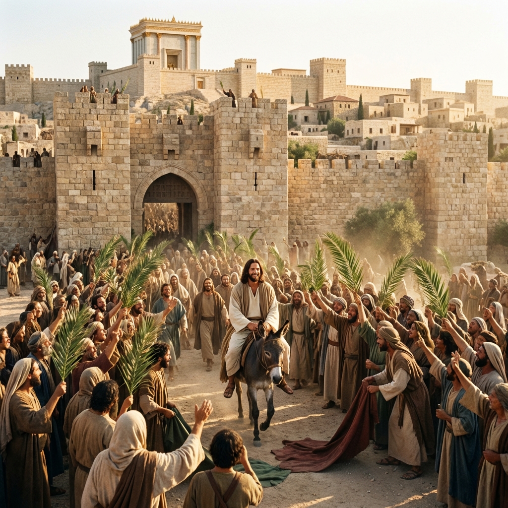L'Entrée triomphale à Jérusalem