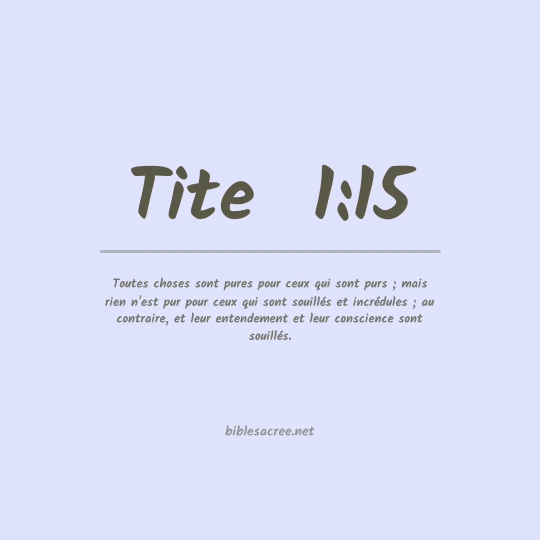 Tite  - 1:15