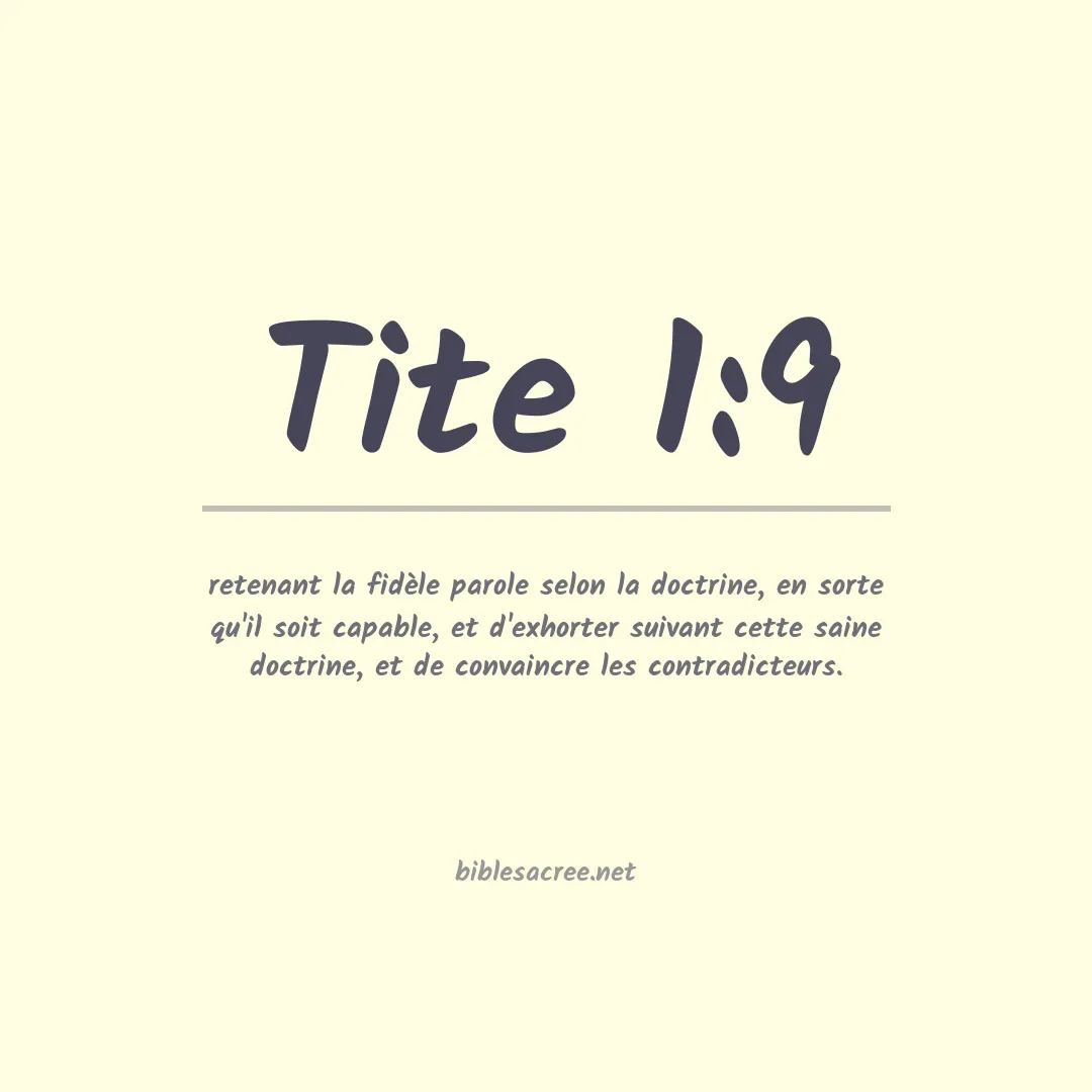 Tite - 1:9
