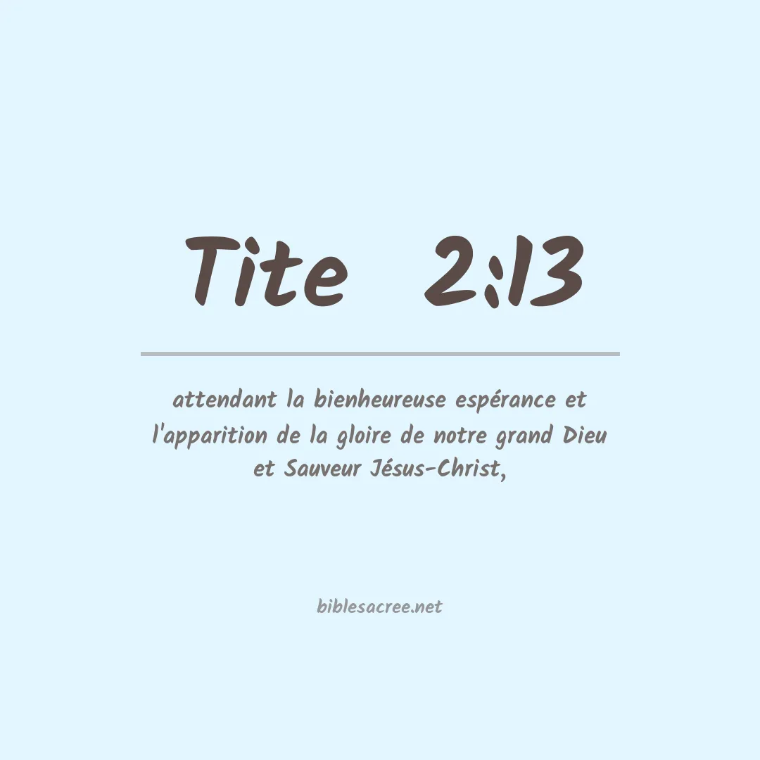 Tite  - 2:13