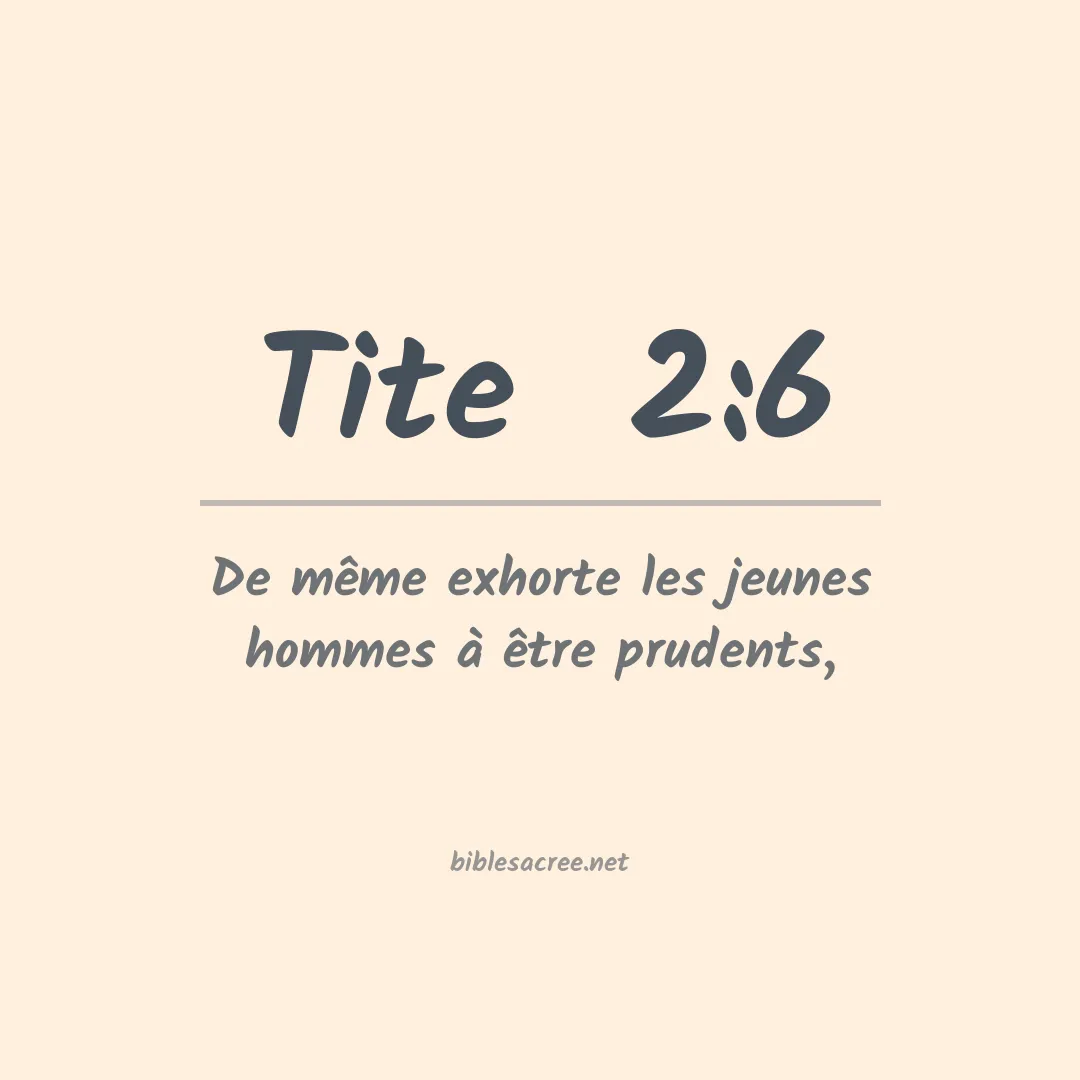 Tite  - 2:6