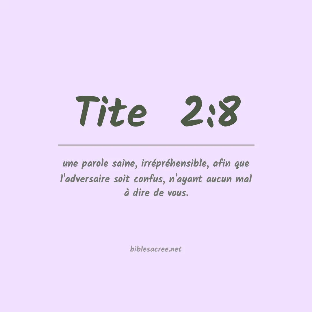 Tite  - 2:8