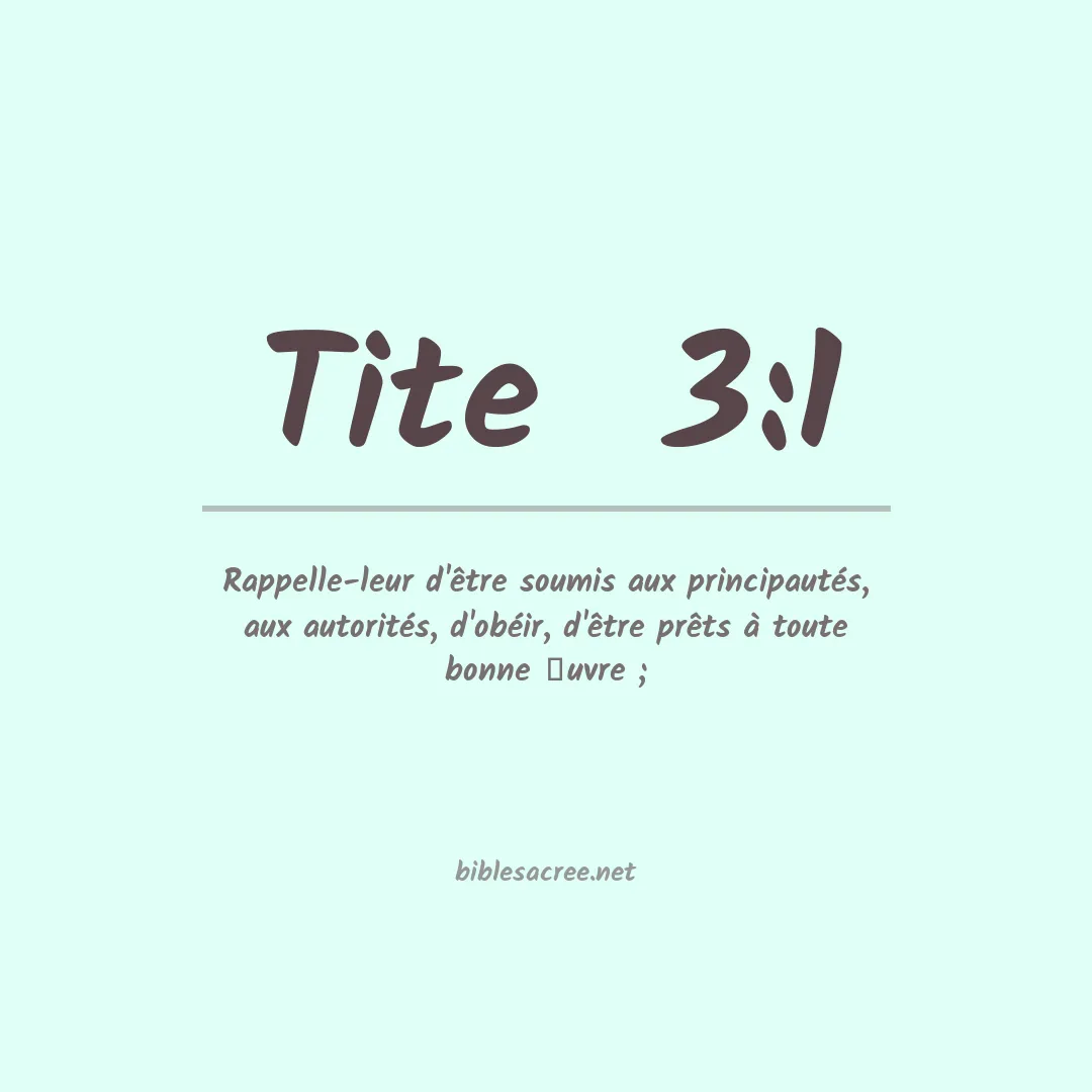 Tite  - 3:1