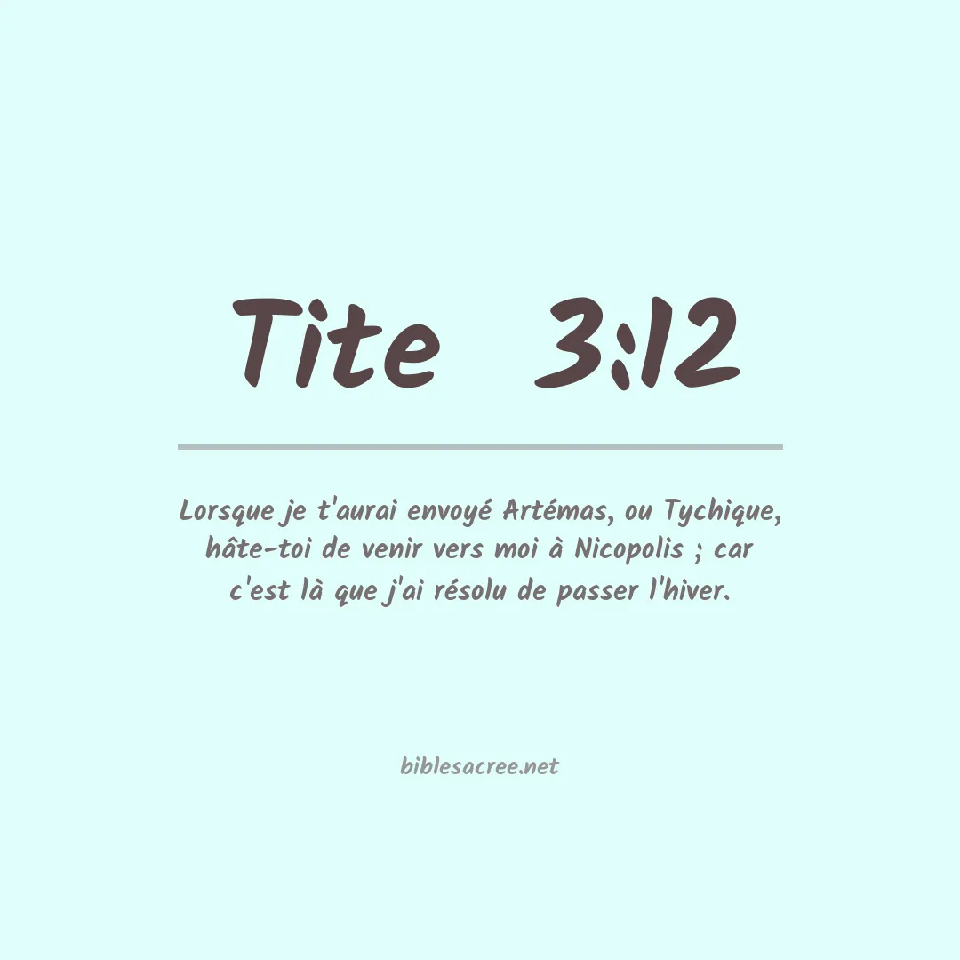Tite  - 3:12