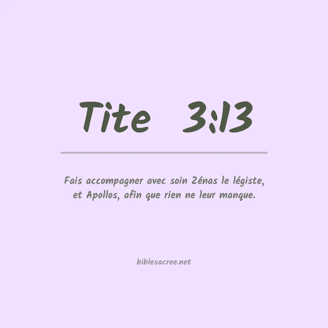 Tite  - 3:13