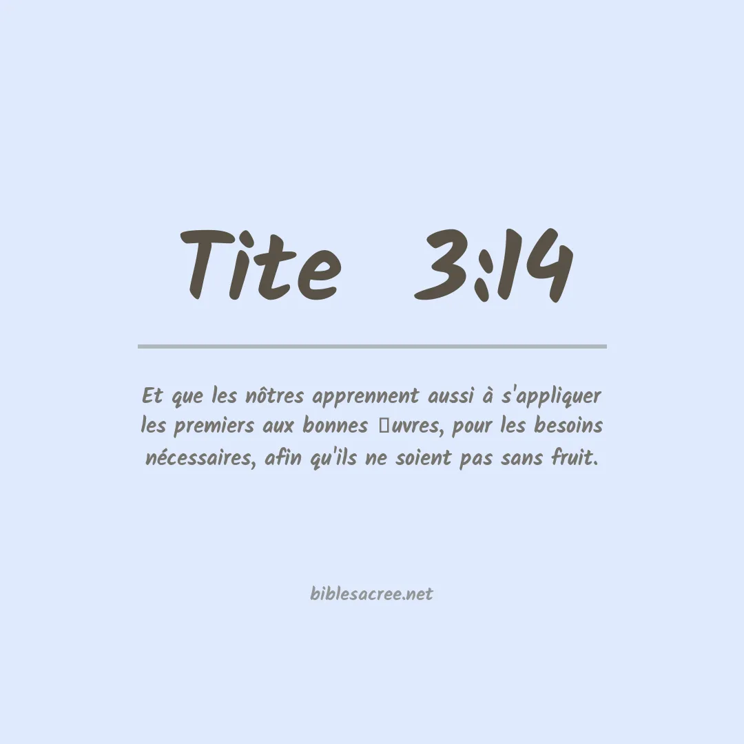 Tite  - 3:14