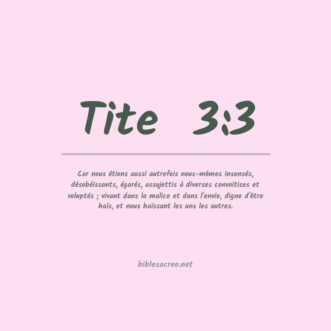 Tite  - 3:3