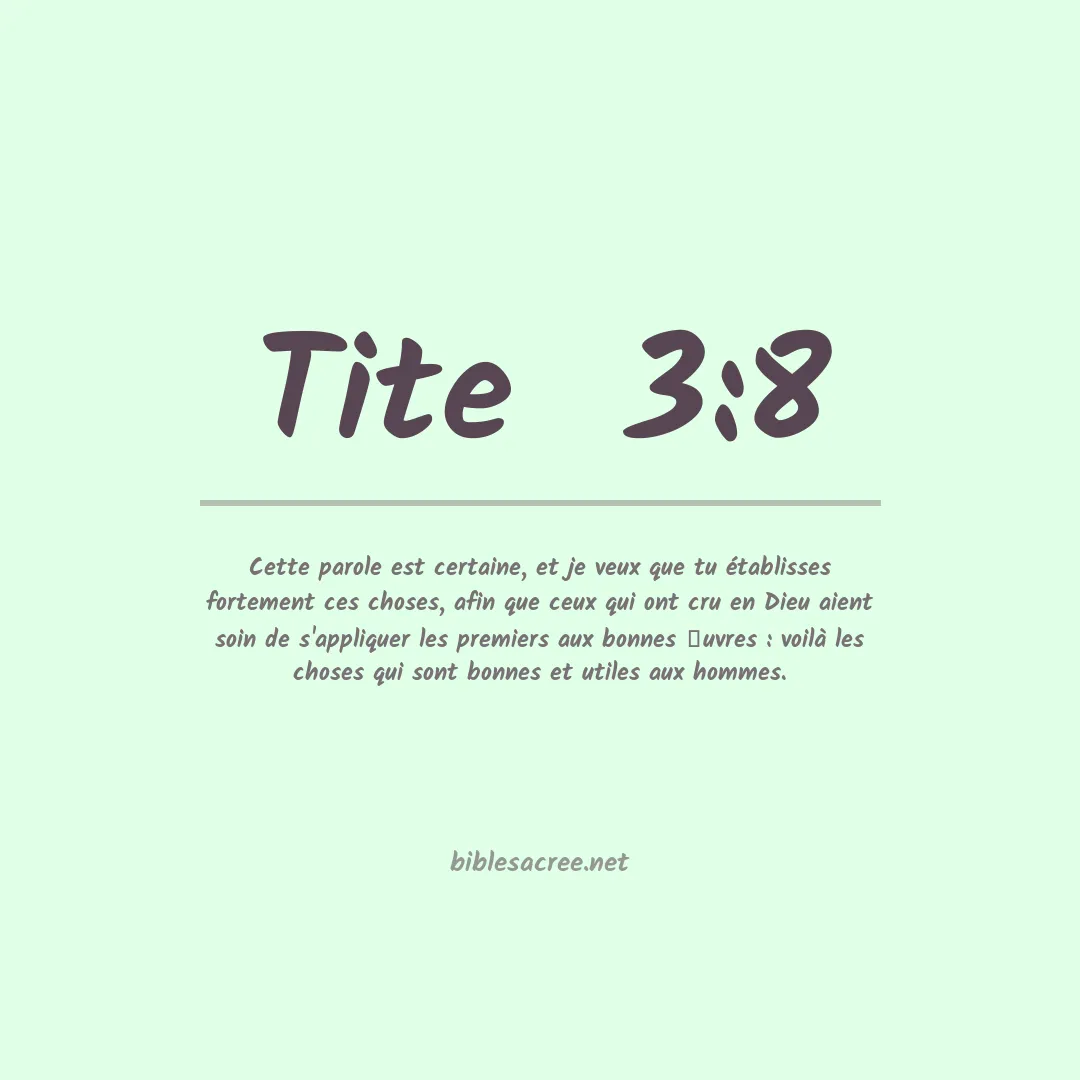 Tite  - 3:8